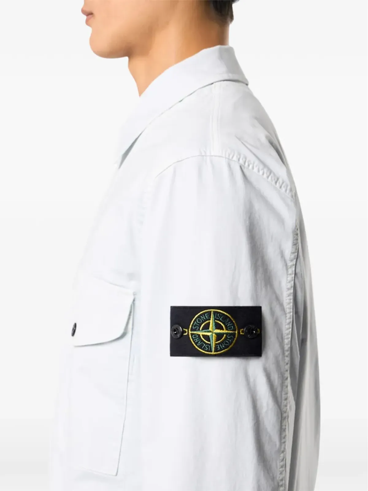 Stone Island チェストポケットオーバーシャツ - 画像2