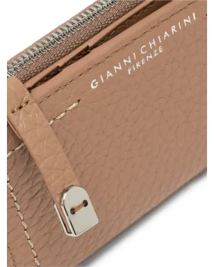 GIANNI CHIARINI グレインドジップレザーウォレット - ベージュ系 - サムネイル5