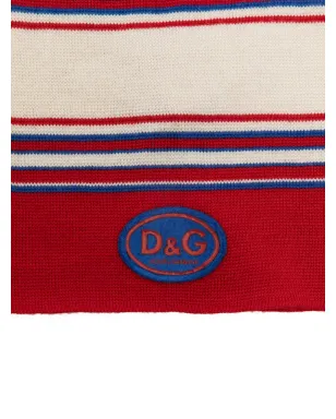 Dolce & Gabbana Pre-Owned ストライプ柄バラクラバ - サムネイル3