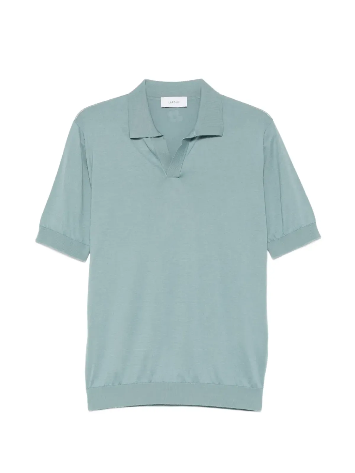 Lardini Vネック半袖Tシャツ - 画像1