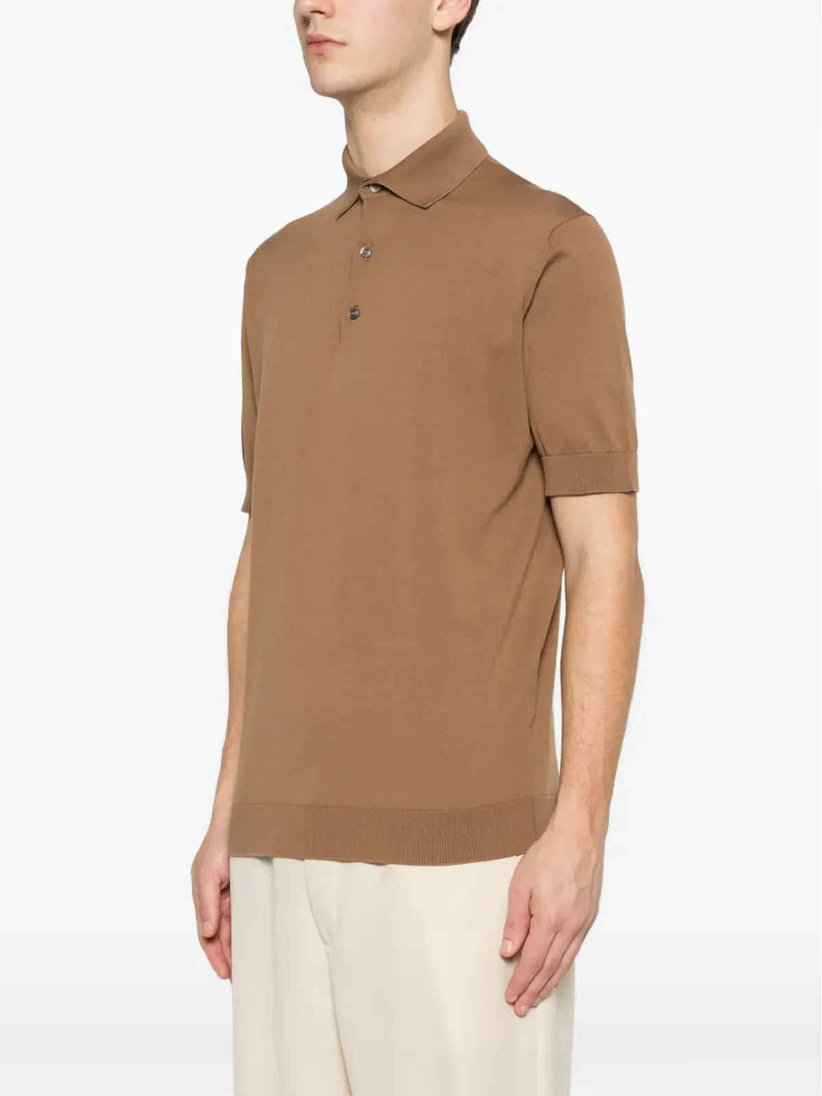 Lardini ニットポロシャツ - 画像3