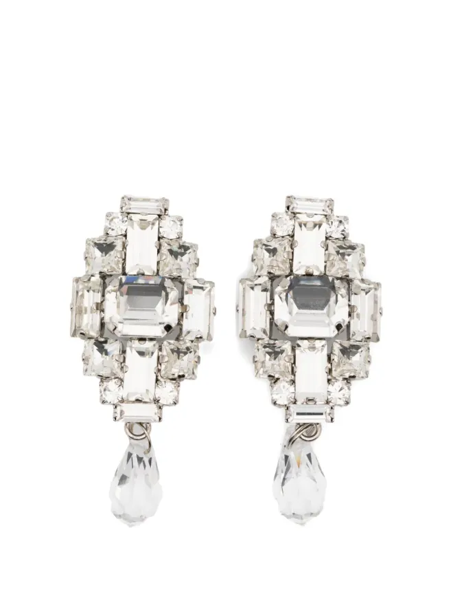 Alessandra Rich Alessandra Rich Bijoux ドロップイヤリングの商品画像