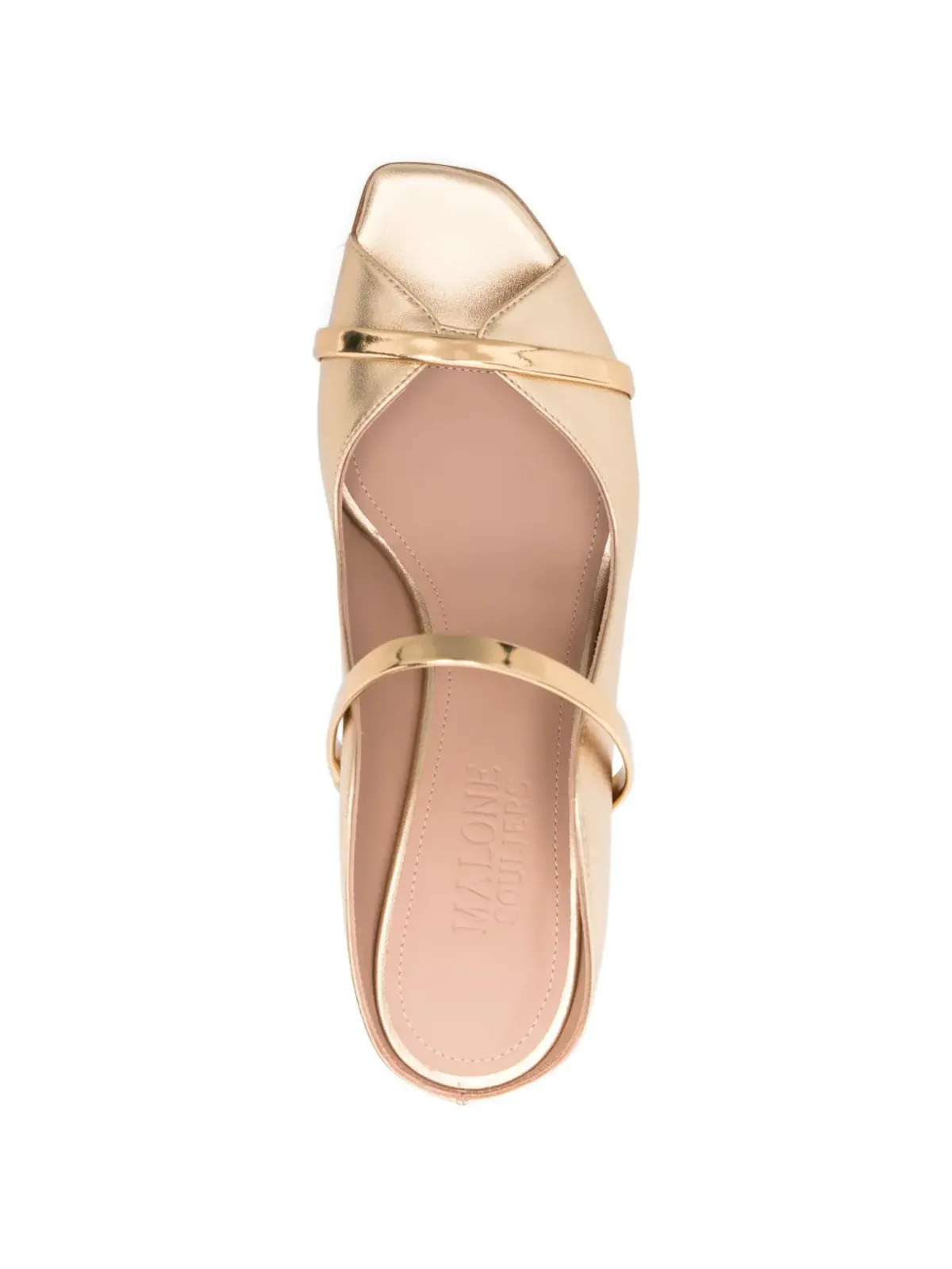 Malone Souliers ノア ストラップディテール サンダル - ゴールド - 画像4