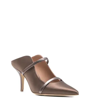 Malone Souliers ダブルストラップパンプス ブラウン - サムネイル2