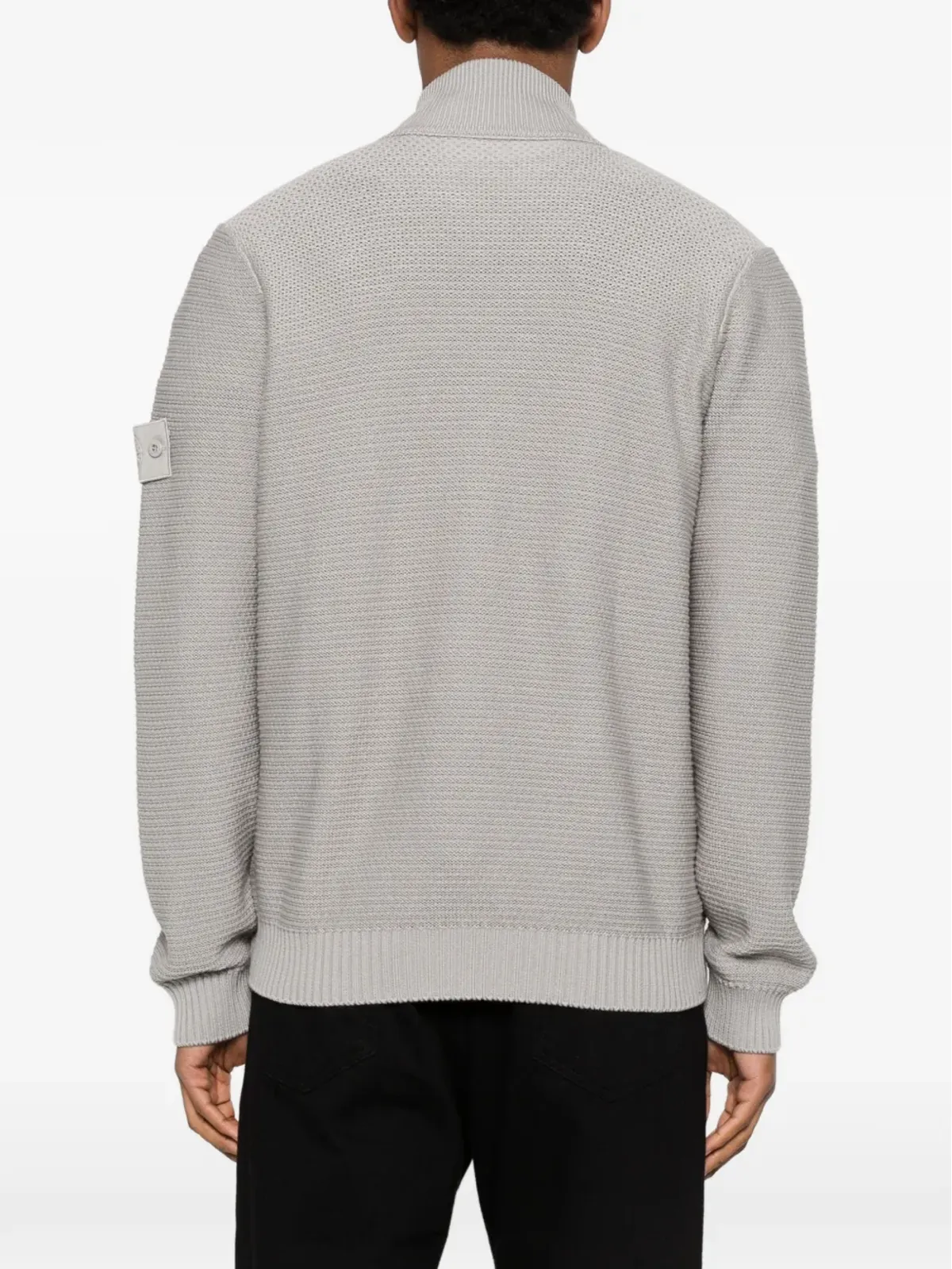 Stone Island ロゴパッチ カーディガン - 画像4
