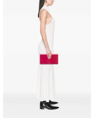 Saint Laurent Pre-Owned 大型テクスチャード・パテント Belle De Jour クラッチバッグ - サムネイル2