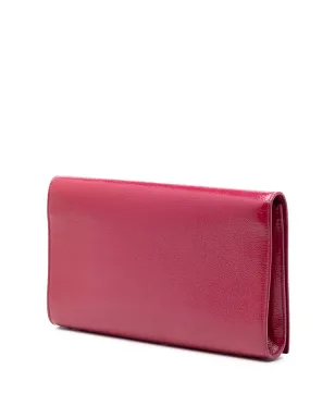 Saint Laurent Pre-Owned 大型テクスチャード・パテント Belle De Jour クラッチバッグ - サムネイル3