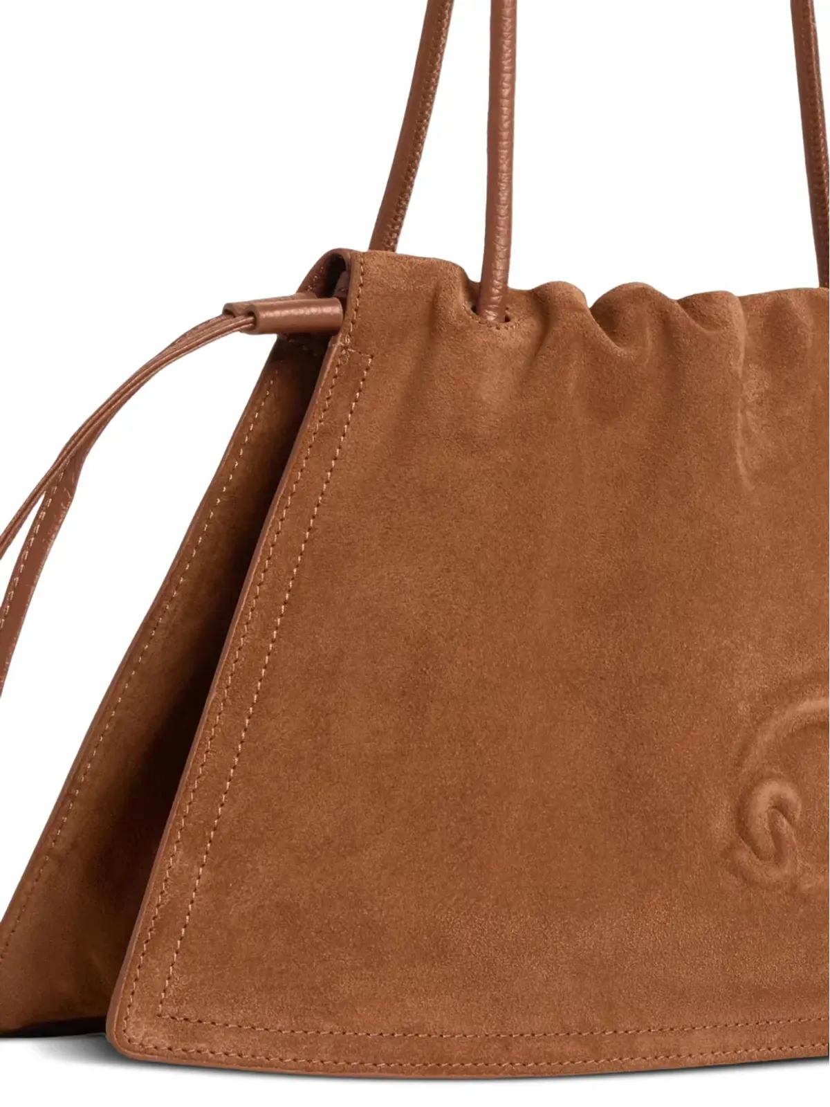 Coccinelle ロゴ型押しショルダーバッグ - 画像3