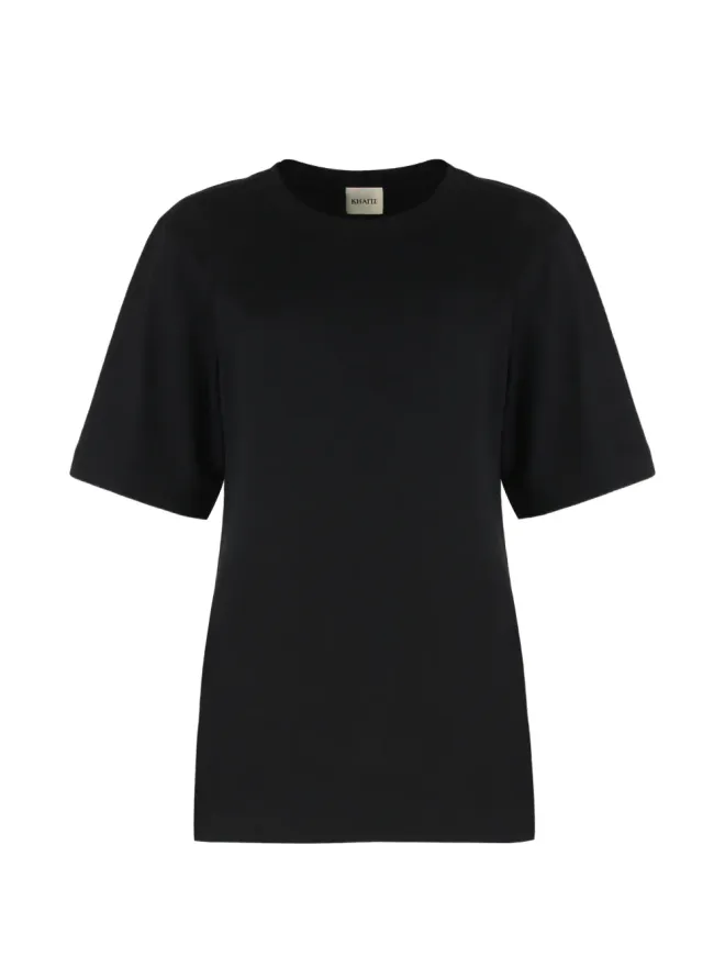 KHAITE KHAITE ショートスリーブTシャツ - ブラックの商品画像
