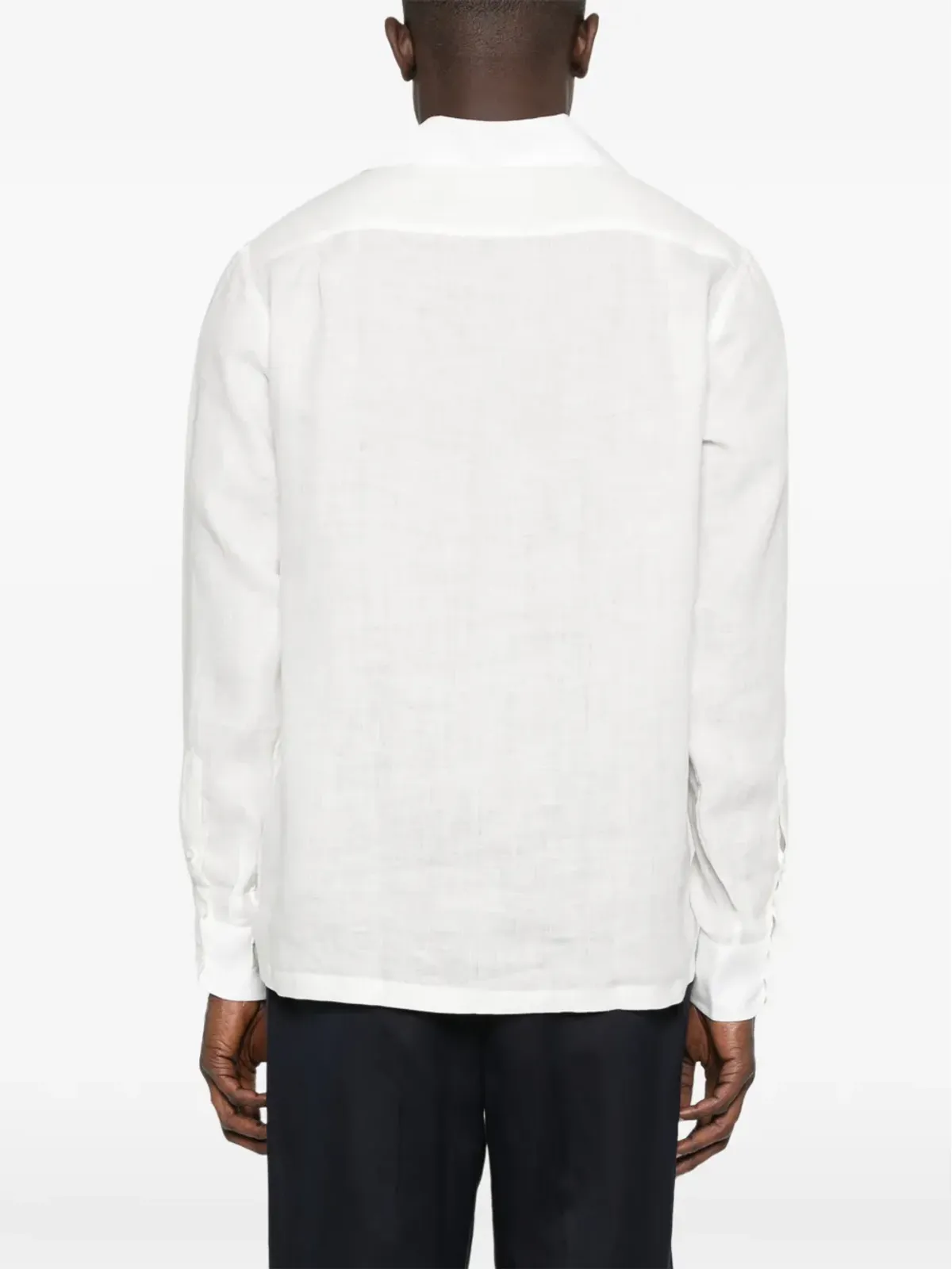Lardini 長袖シャツ ホワイト - 画像4