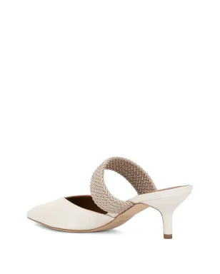 Malone Souliers Maisie 85 織りストラップ レザー ミュール - サムネイル4