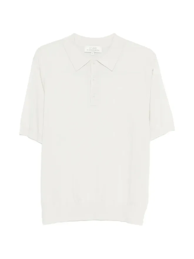 Studio Nicholson Studio Nicholson Arieta buttoned polo shirtの商品画像
