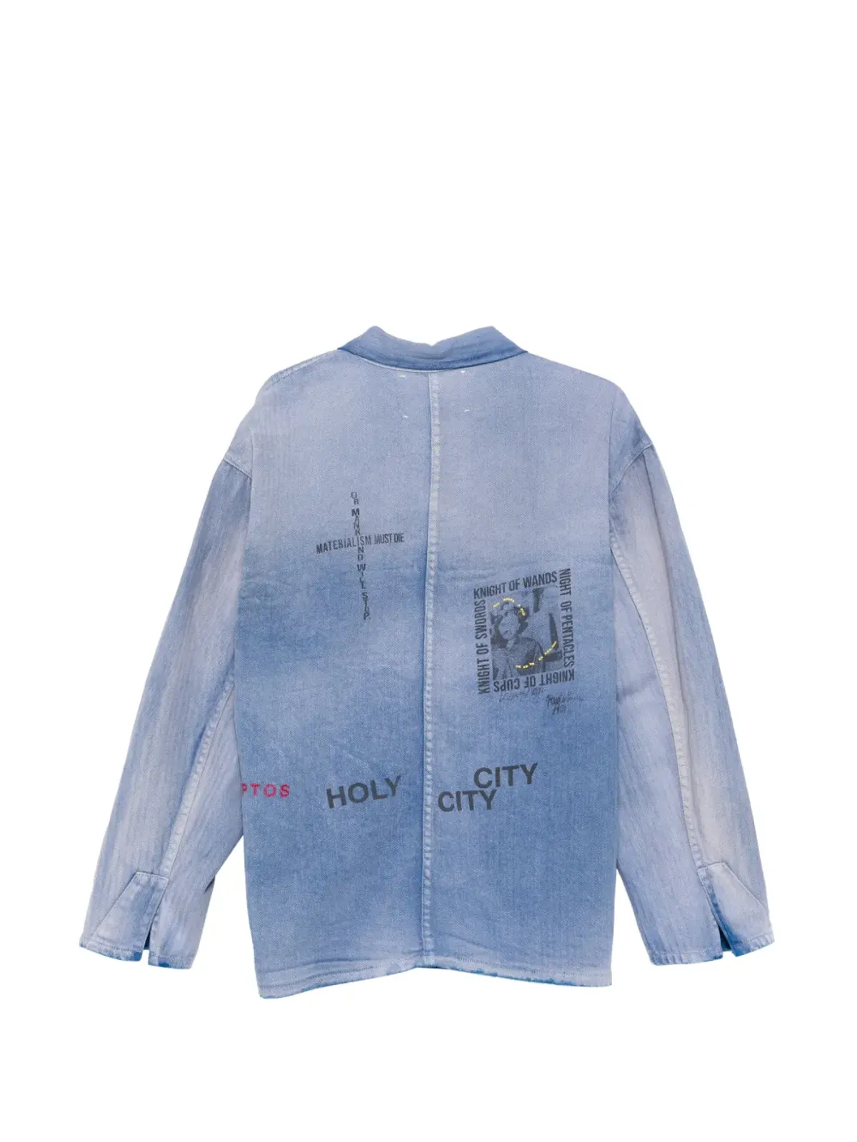 Paly Holy City プリントポケットシャツ - 画像2