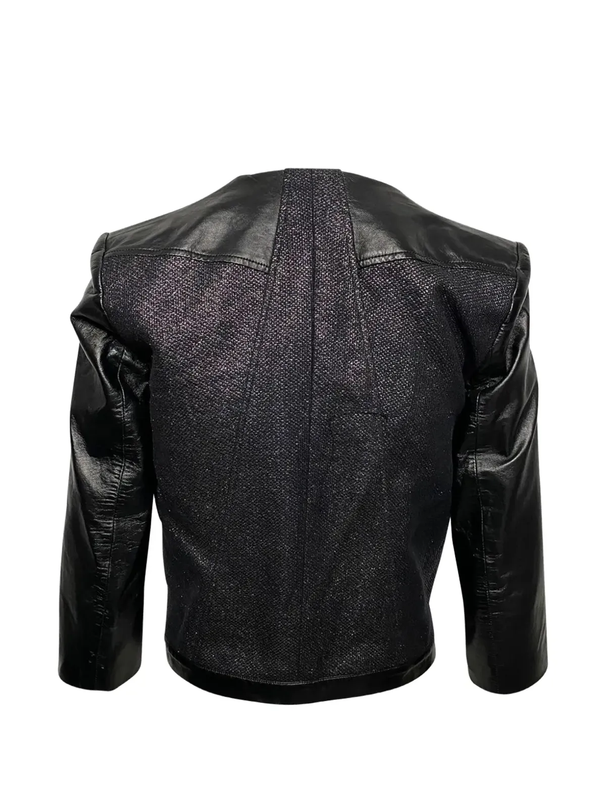 Helmut Lang Pre-Owned テクスチャード クロップド ジャケット - 画像2