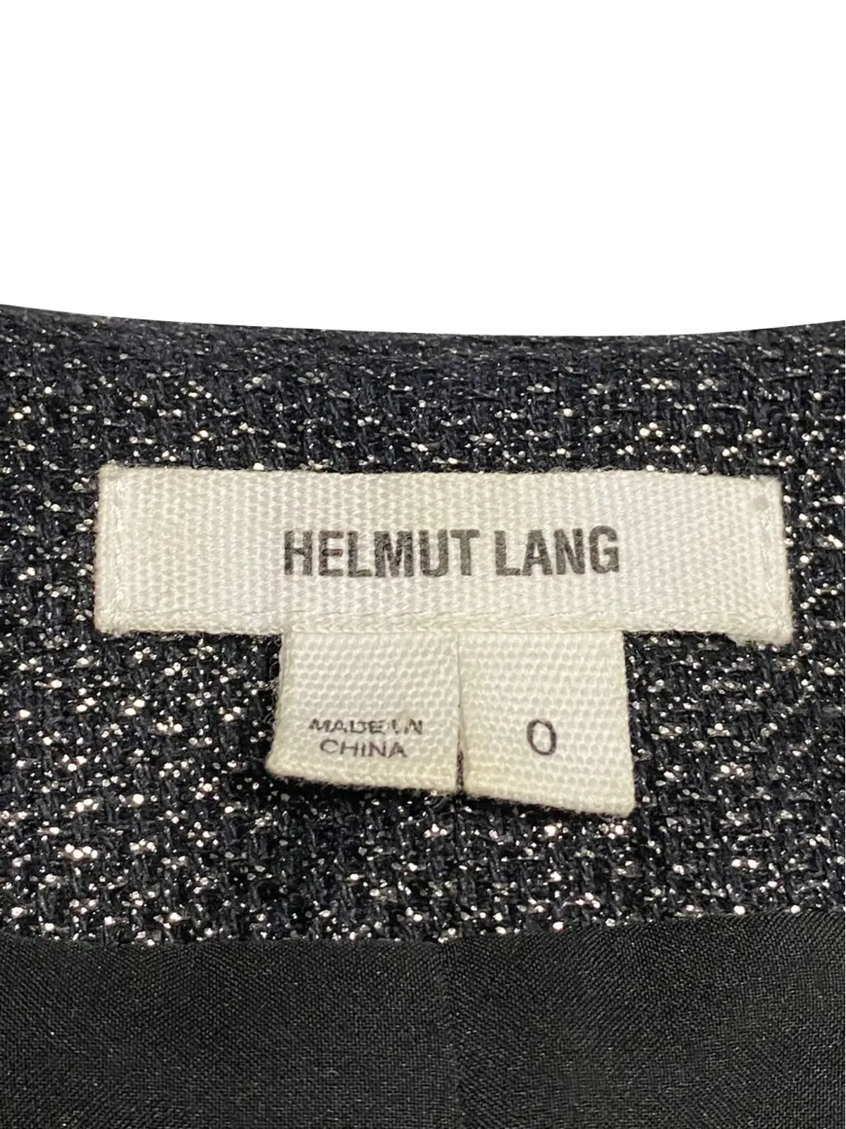 Helmut Lang Pre-Owned テクスチャード クロップド ジャケット - 画像3
