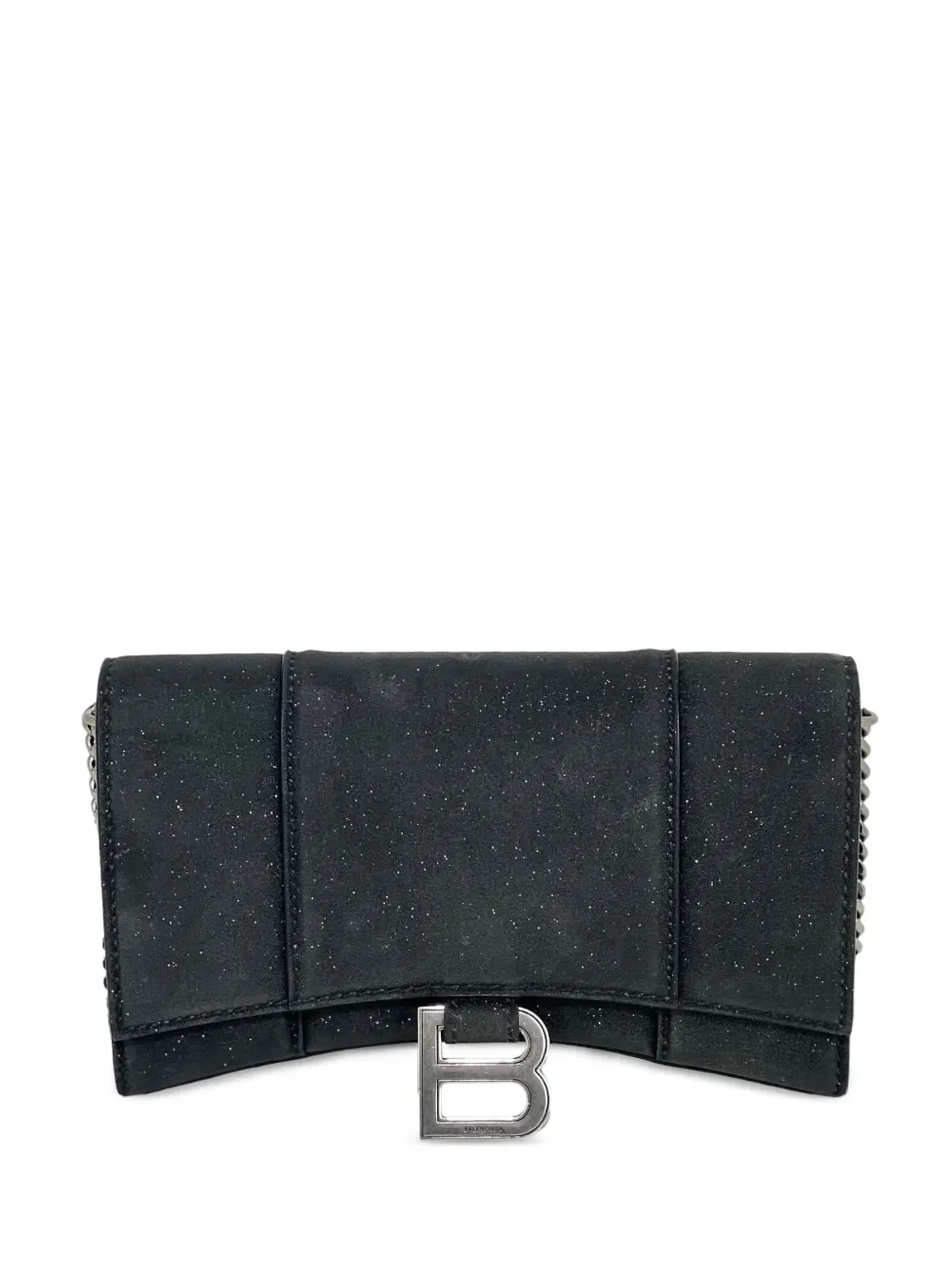 Balenciaga Pre-Owned Hourglass グリッター クラッチバッグ - 画像1