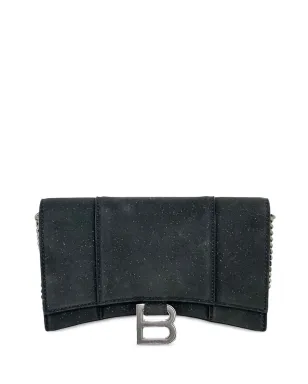 Balenciaga Pre-Owned Hourglass グリッター クラッチバッグ - サムネイル1