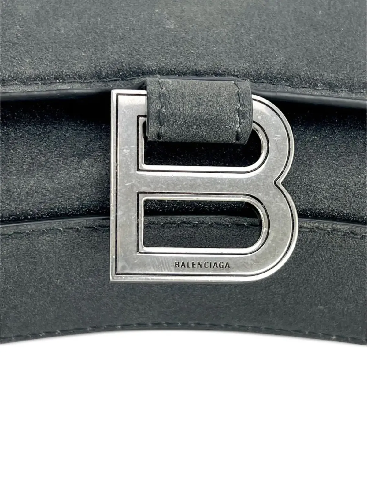 Balenciaga Pre-Owned Hourglass グリッター クラッチバッグ - 画像5