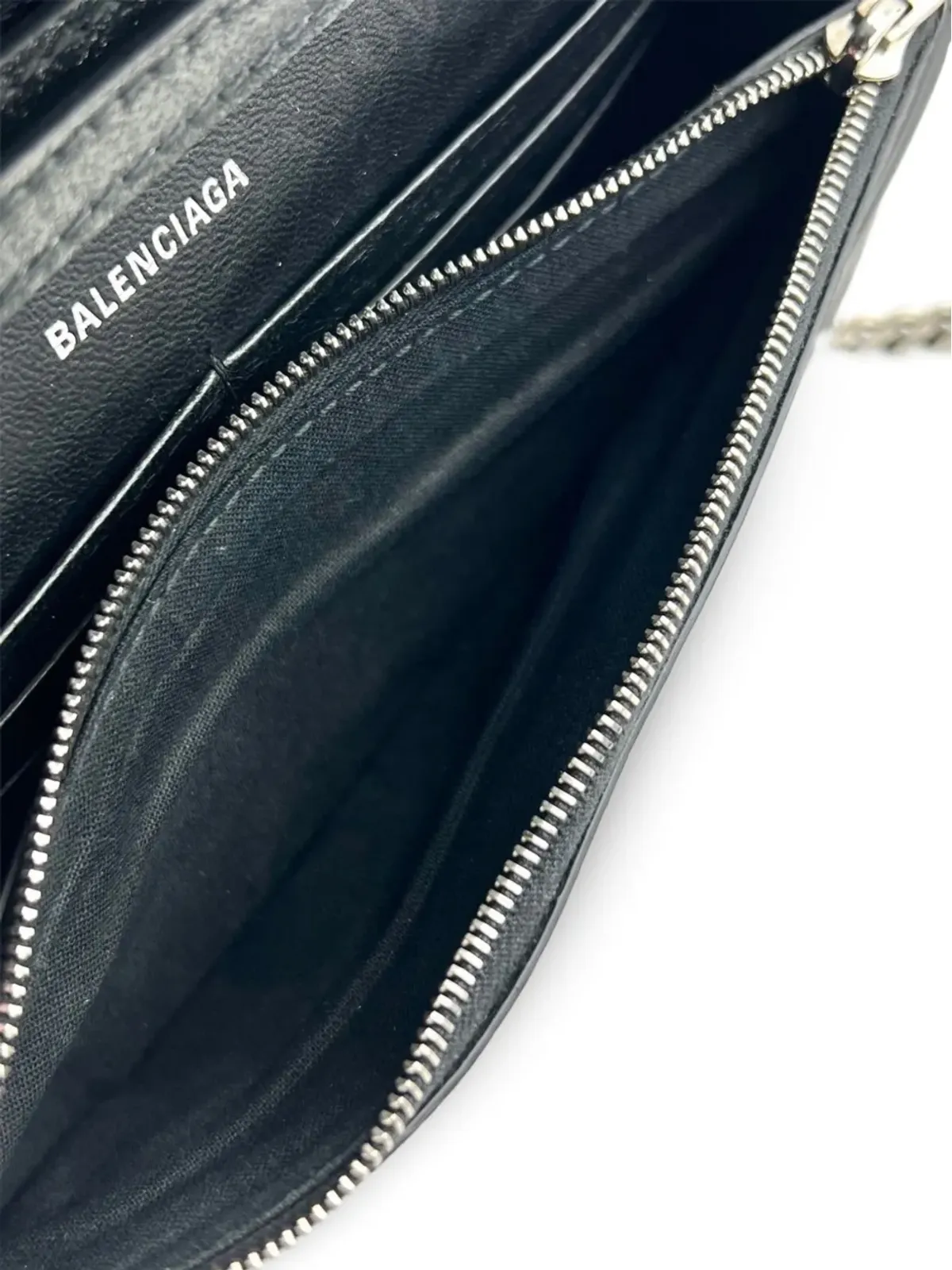Balenciaga Pre-Owned Hourglass グリッター クラッチバッグ - 画像3