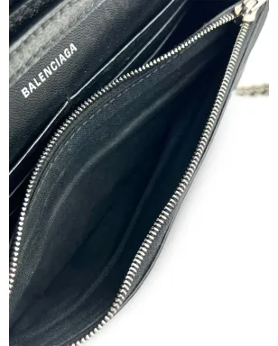 Balenciaga Pre-Owned Hourglass グリッター クラッチバッグ - サムネイル3