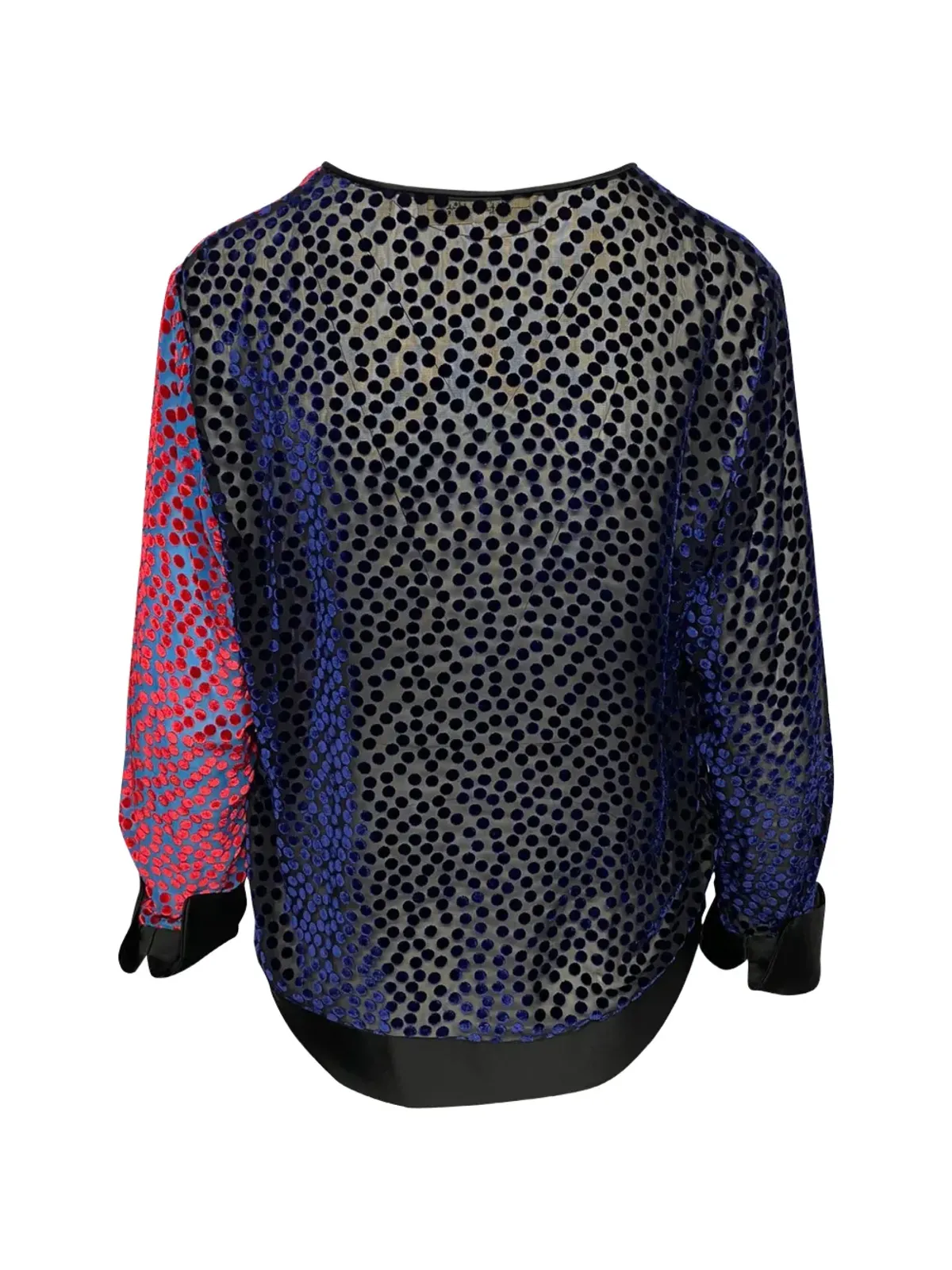 Diane Von Furstenberg Vintage セミシアーブラウス - 画像2