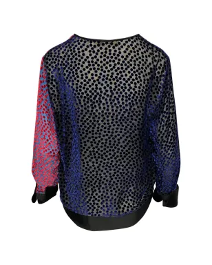 Diane Von Furstenberg Vintage セミシアーブラウス - サムネイル2