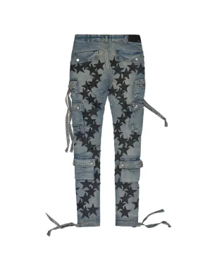 AMIRI ケミスト・スター・タクティカル ジーンズ - ブルー - サムネイル2