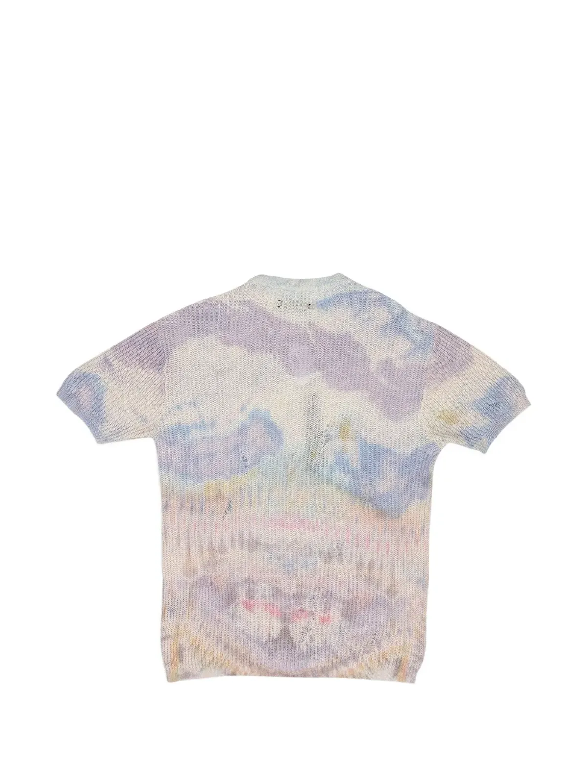 AMIRI タイダイ柄ニットTシャツ - 画像2