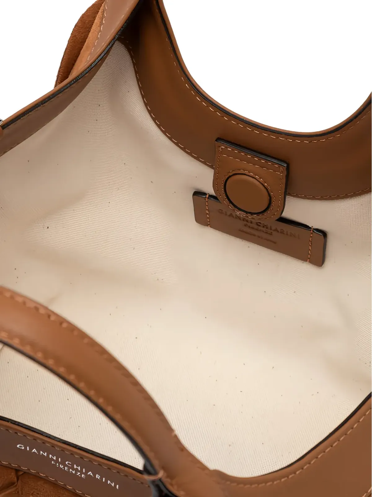 GIANNI CHIARINI ドゥア ウーブンレザー ショルダーバッグ - 画像4