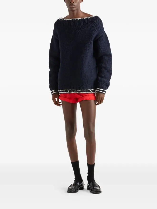 Prada Prada コットンベルムダショーツの商品画像