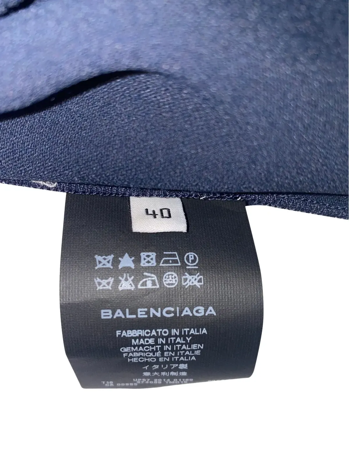 Balenciaga Pre-Owned rear-twist blouse - 画像3