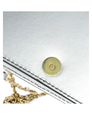 Christian Dior Pre-Owned J'Adior ウォレット・オン・チェーン レザー クロスボディバッグ - メタリック - サムネイル5