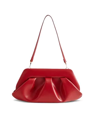 Themoirè Bios ruched shoulder bag - Red - サムネイル1