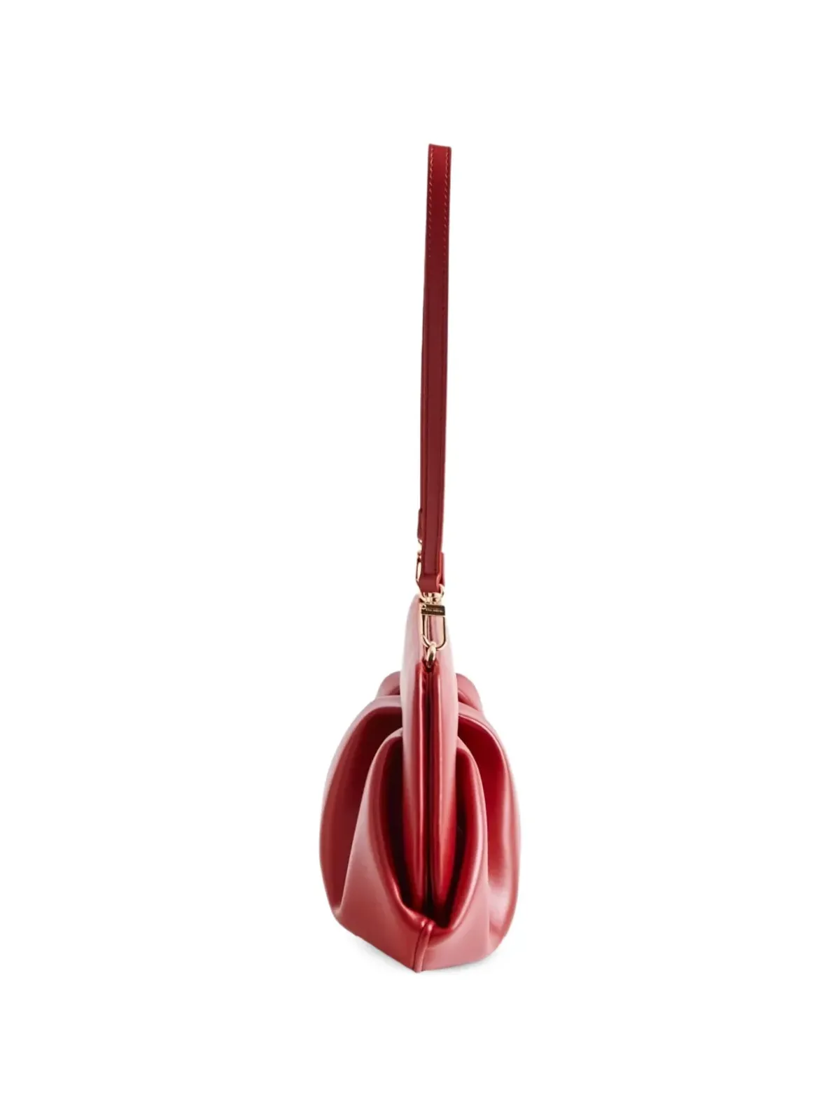 Themoirè Bios ruched shoulder bag - Red - 画像3