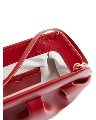Themoirè Bios ruched shoulder bag - Red - サムネイル4