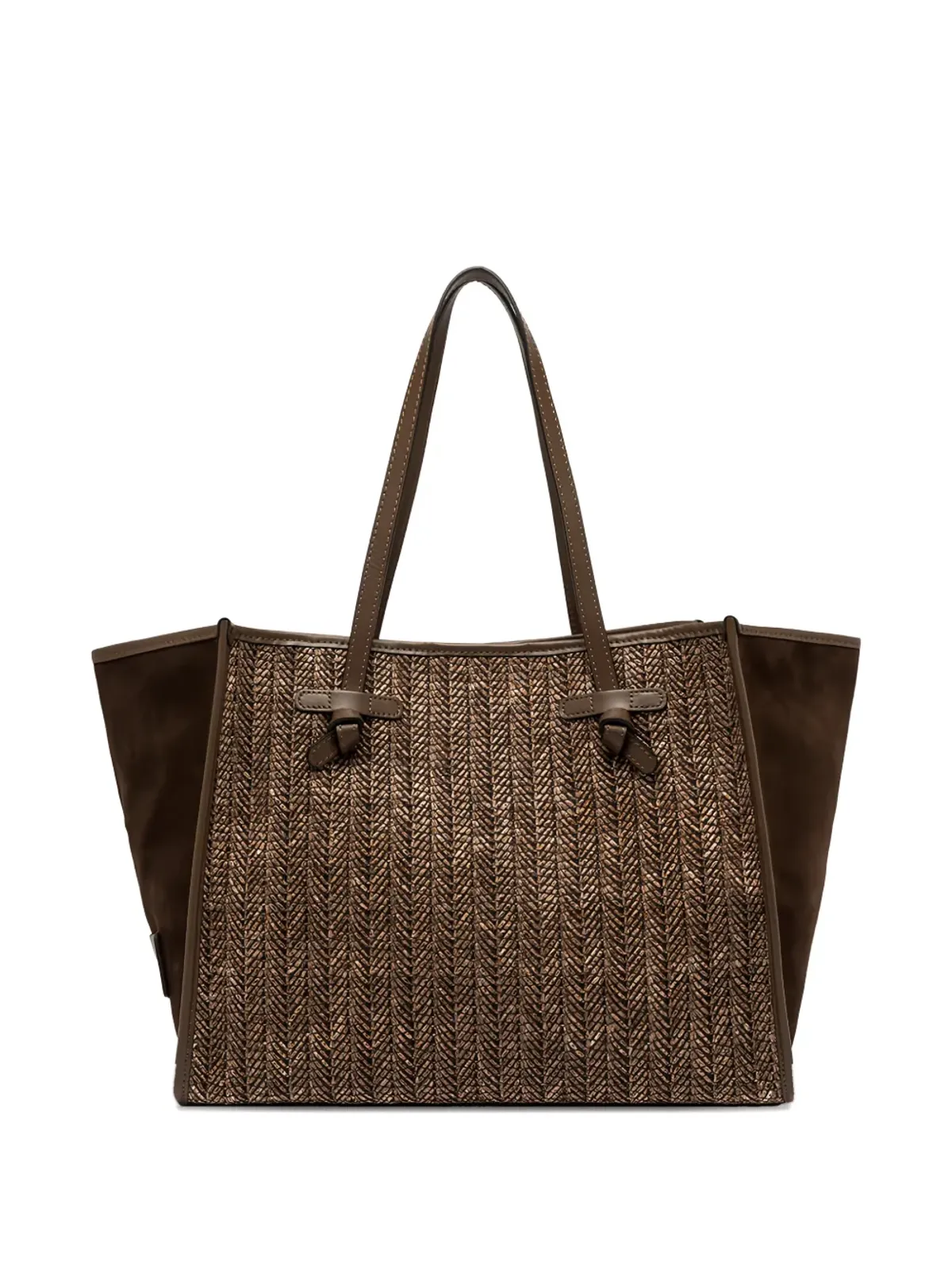 GIANNI CHIARINI マルチェラ織柄トートバッグ - 画像2