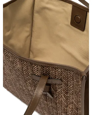 GIANNI CHIARINI マルチェラ織柄トートバッグ - サムネイル4