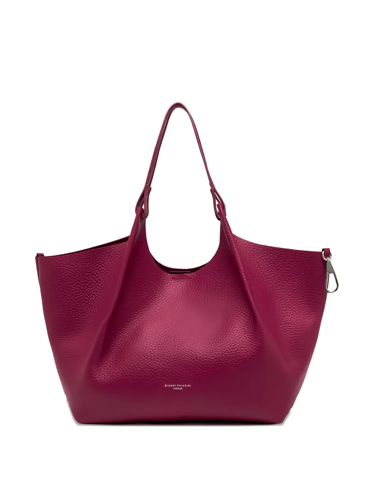 GIANNI CHIARINI ロゴディテール トップハンドル トートバッグ - 画像1
