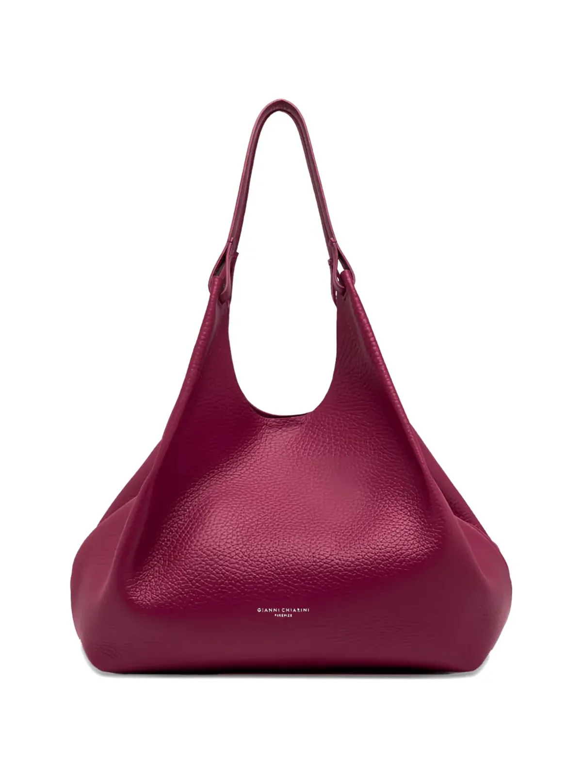 GIANNI CHIARINI ロゴディテール トップハンドル トートバッグ - 画像3