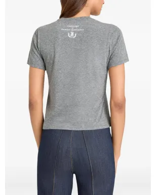 Cinq A Sept Heatset Cowgirls short-sleeve T-shirt - Grey - サムネイル3