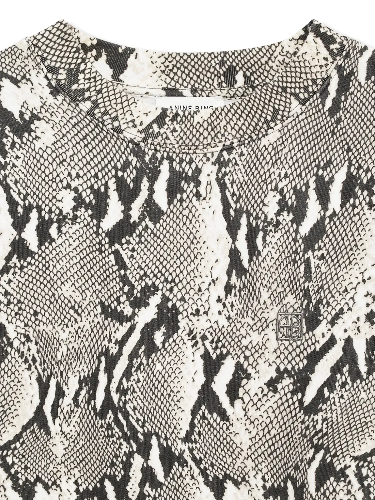 ANINE BING パイソン柄スウェット - 画像5