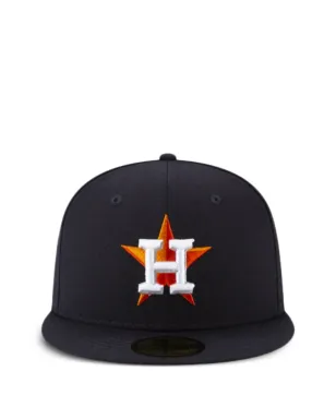 NEW ERA CAP MLB ヒューストン・アストロズ 2017 ワールドシリーズ ベースボールキャップ - ブルー - サムネイル1