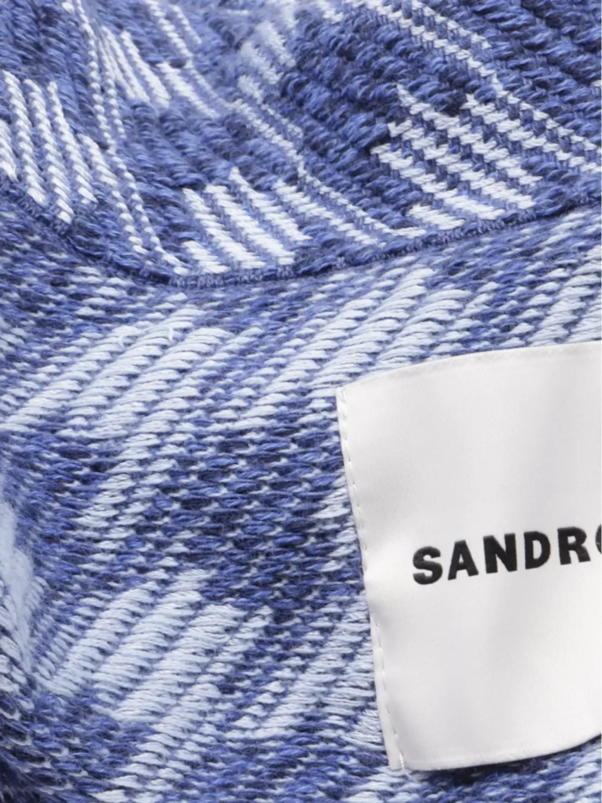 SANDRO バルタザール ハウンドトゥース ポケットジャケット - 画像4