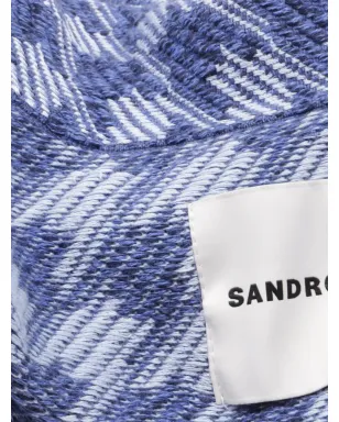 SANDRO バルタザール ハウンドトゥース ポケットジャケット - サムネイル4