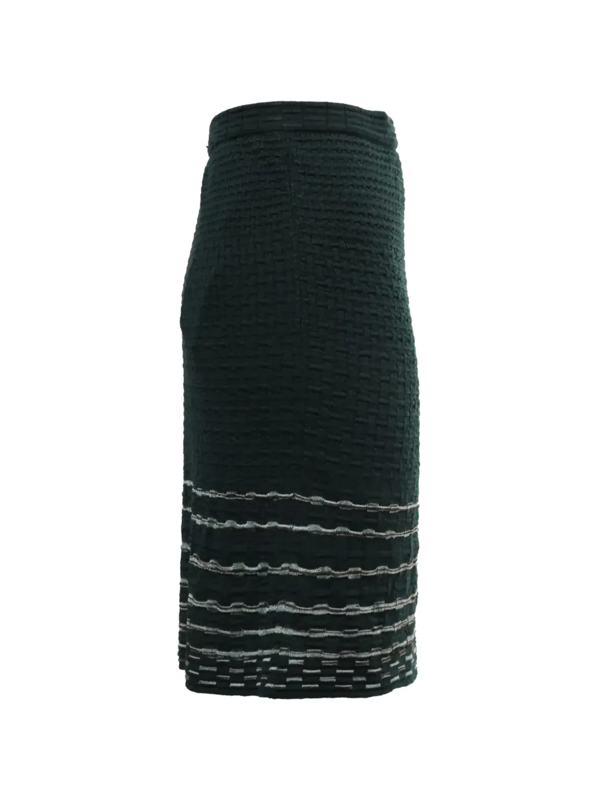 Missoni Vintage ストライプディテール ミニスカート - Green - 画像3
