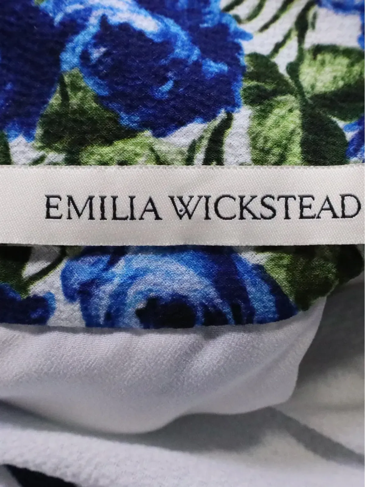 Emilia Wickstead エlanda花柄ハイネックマキシドレス - 画像4