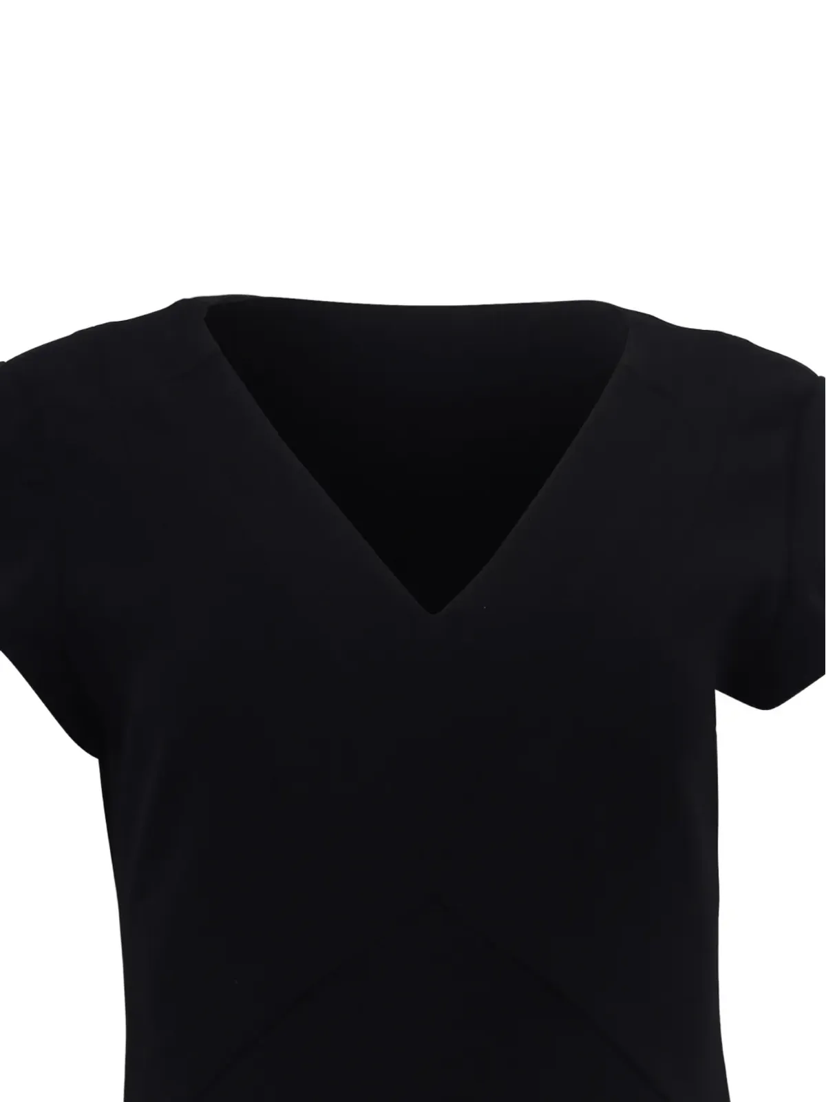 Diane Von Furstenberg Vintage ノーマ Vネック ドレス - ブラック - 画像4