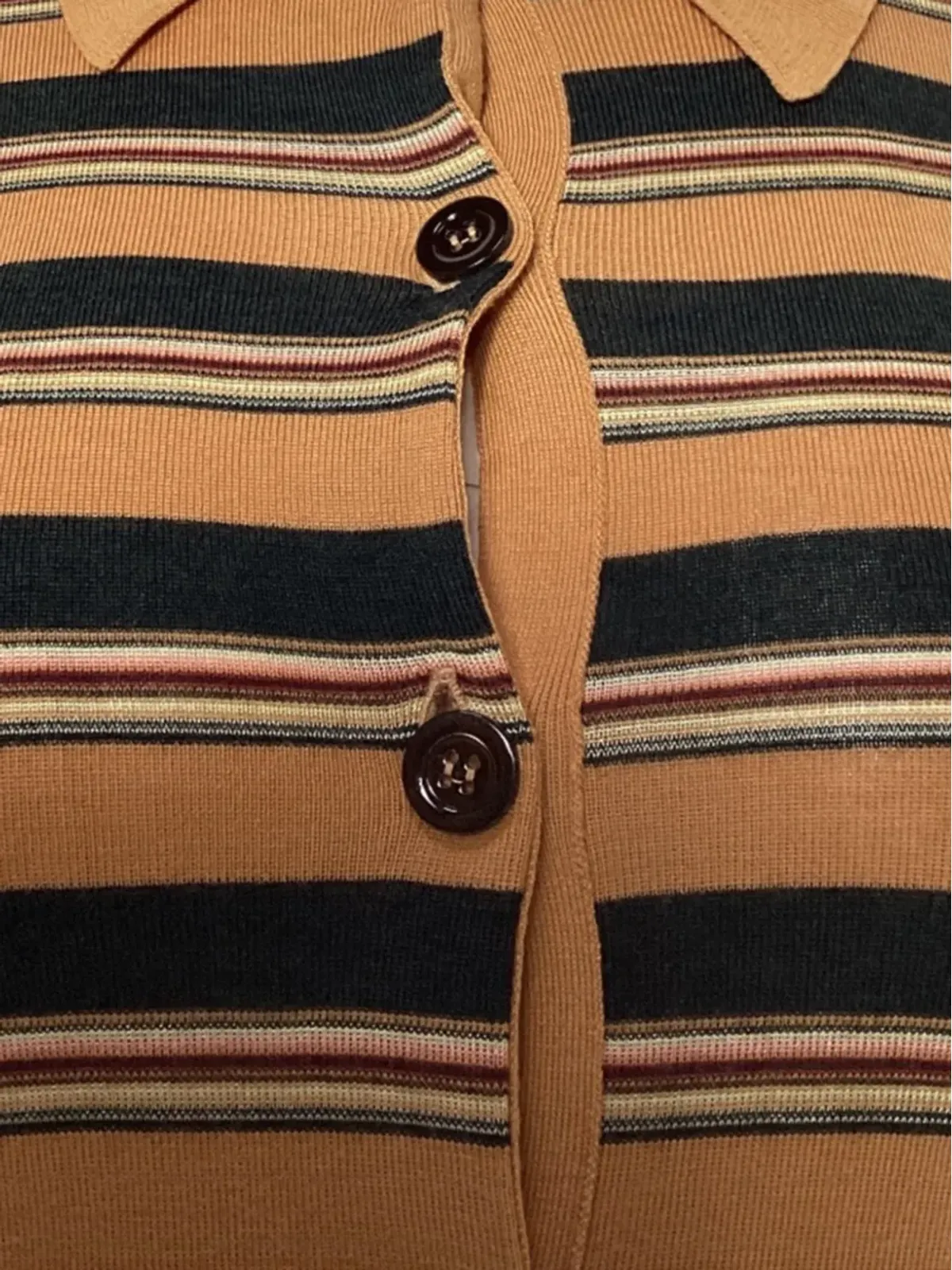 Chloé Vintage ストライプマキシドレス - 画像4