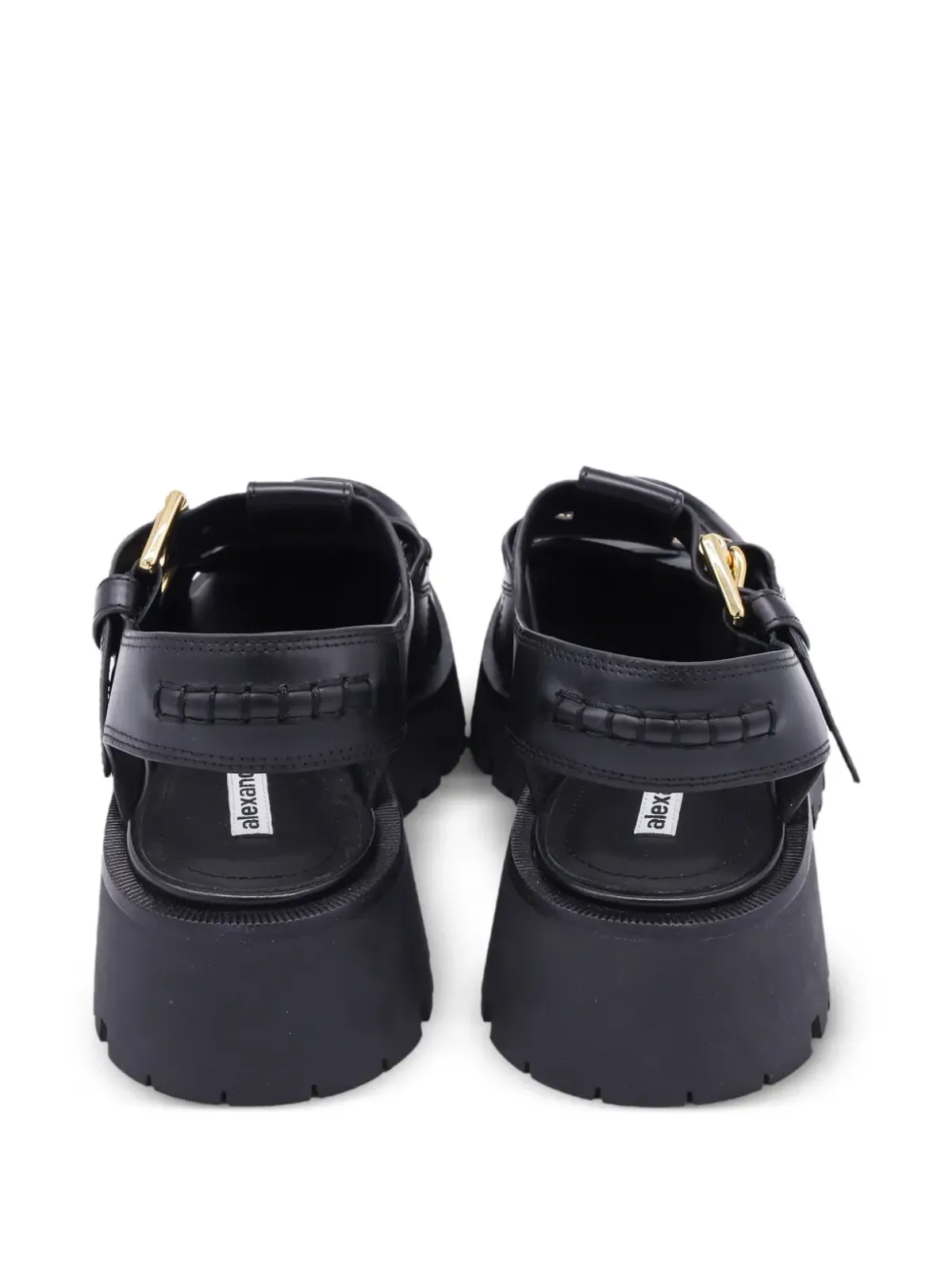 Alexander Wang ビンテージ Carter cage サンダル ブラック - 画像2