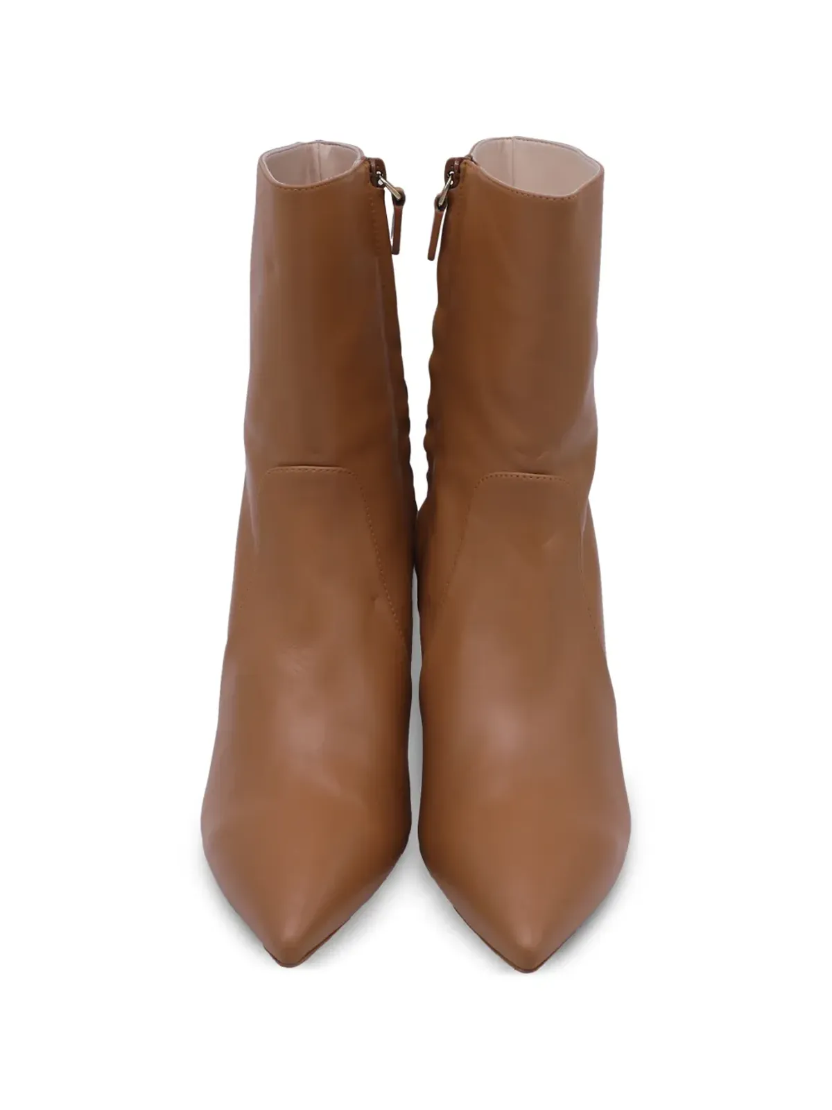 Stuart Weitzman レザー ポインテッドトゥ アンクルブーツ - 画像3